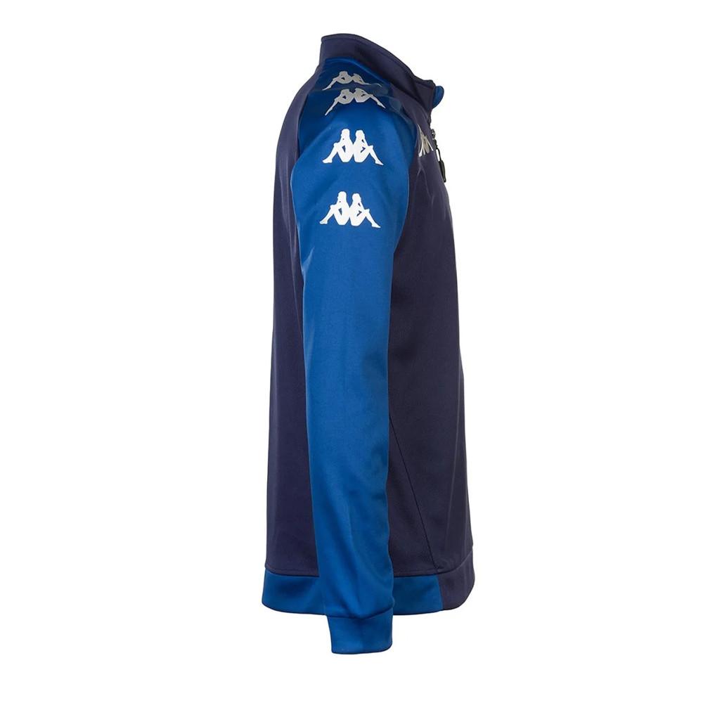 Kappa Trieste Men's 1/2 Zip Training Sweatshirt Navy Photo of the Espace des Marques %store% store - view of %key%