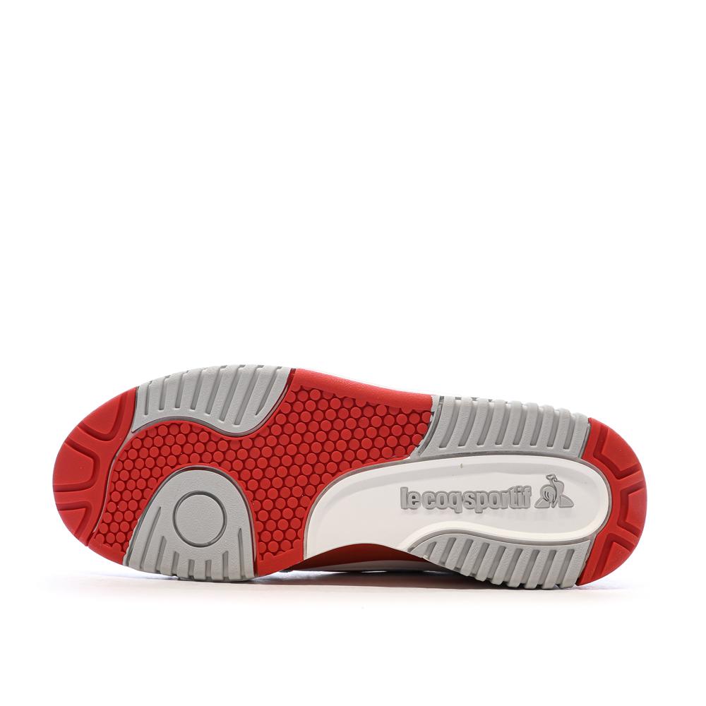 Baskets Blanches/Rouges Homme Le Coq Sportif Nineties vue 5