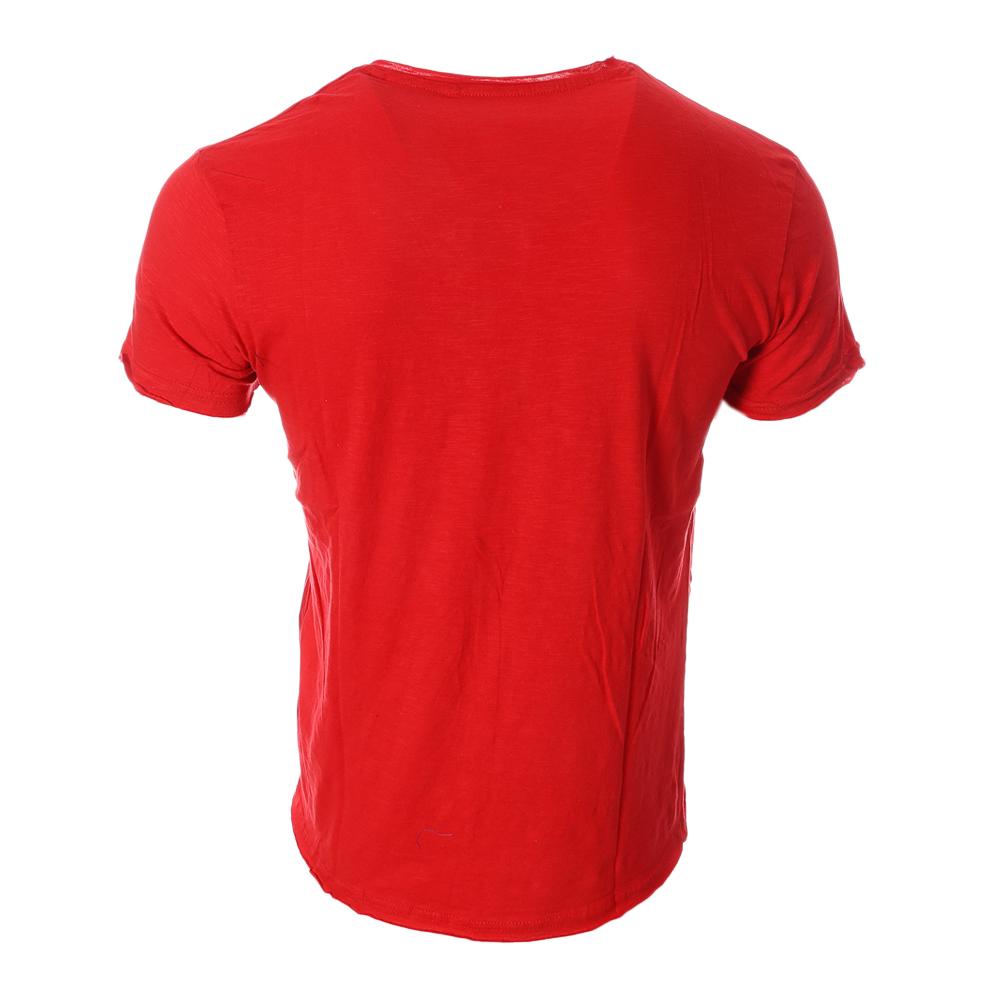 T-shirt Rouge Homme Paname Brothers TAZIO vue 4