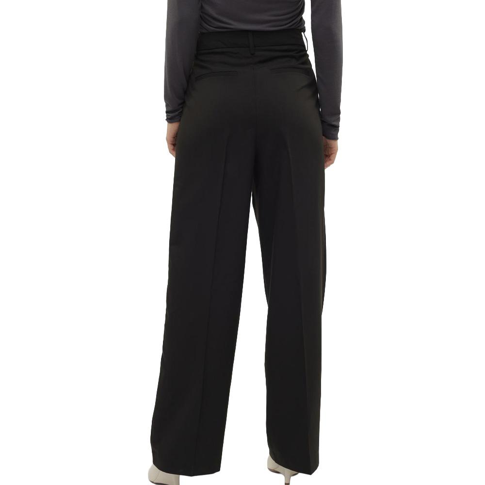 Fließende Hose, schwarz, Damen, Vero Moda Nila Ansicht 2