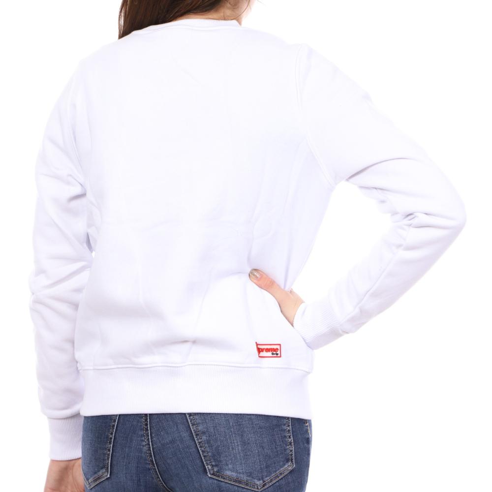 Sudadera Supreme Grip Ada Blanco Mujer ver 2
