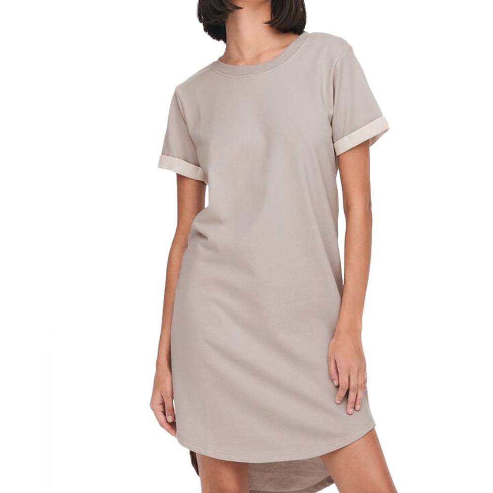 Women's Sweat Dress Beige JDY IVY affordable