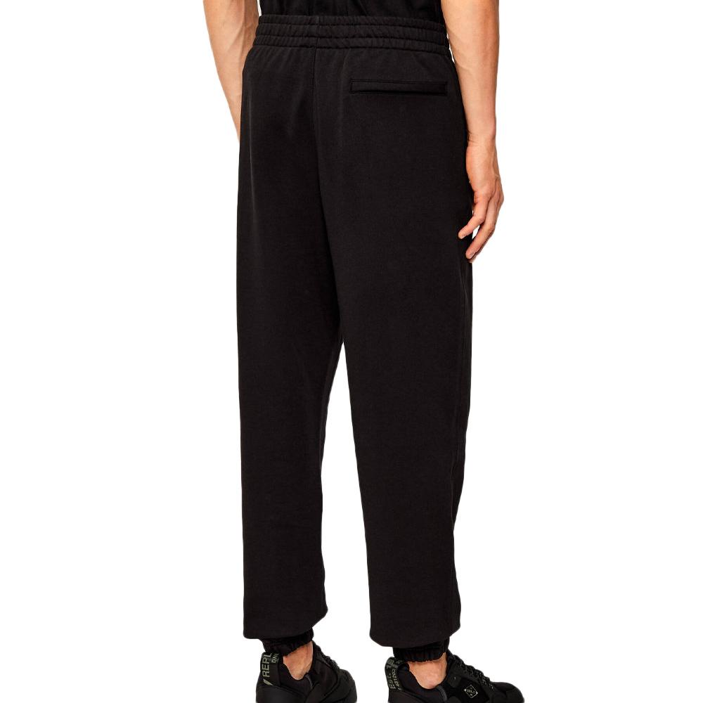 Chándal negro para hombre Calvin Klein Jeans 350 Terry Monogram ver 2