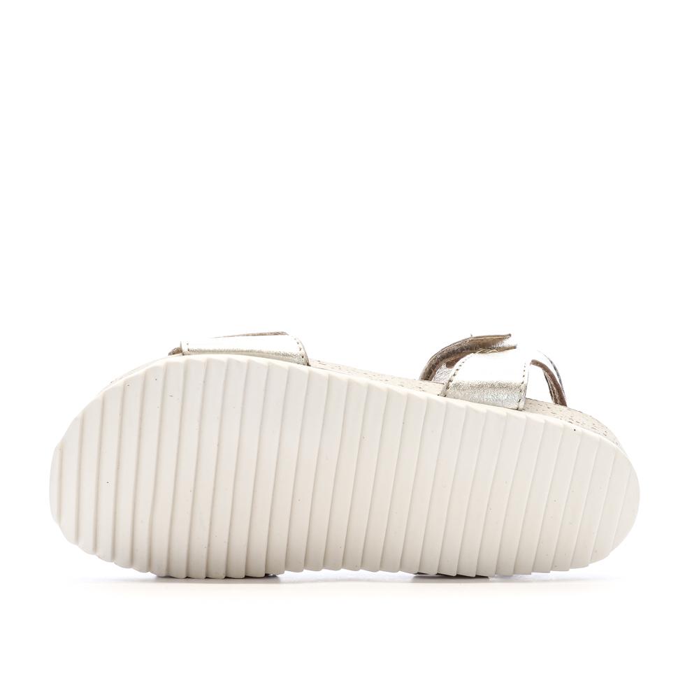 Girl's gold and pearl sandals Mod8 Mo Charlene Photo of the Espace des Marques %store% store - view of %key%