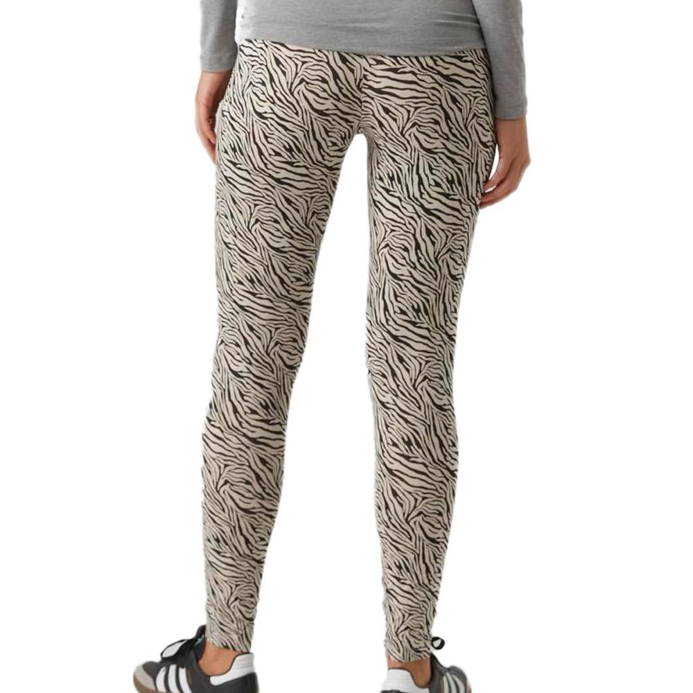X2 Women's Beige/Black Pregnancy Leggings Mamalicious Lemma Photo of the Espace des Marques %store% store - view of %key%