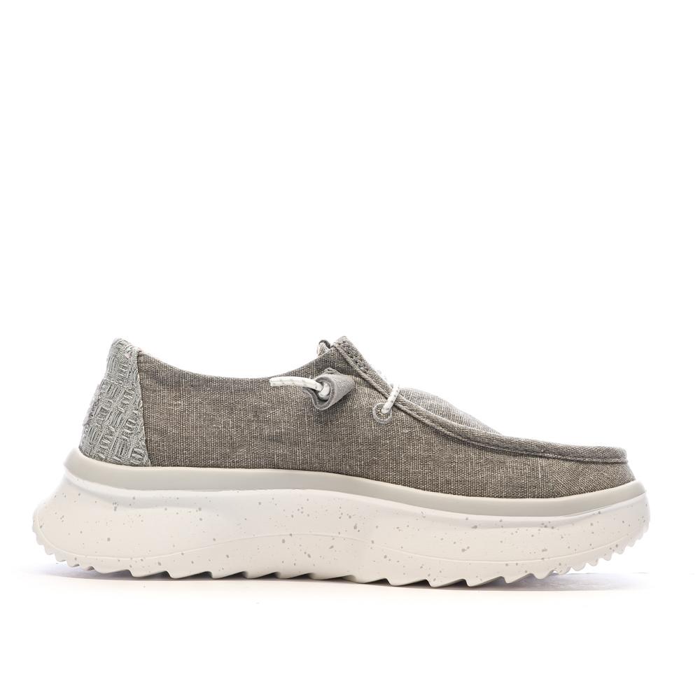 Hey Dude Peak Chambra Grey Women's Shoes Photo of the Espace des Marques %store% store - view of %key%