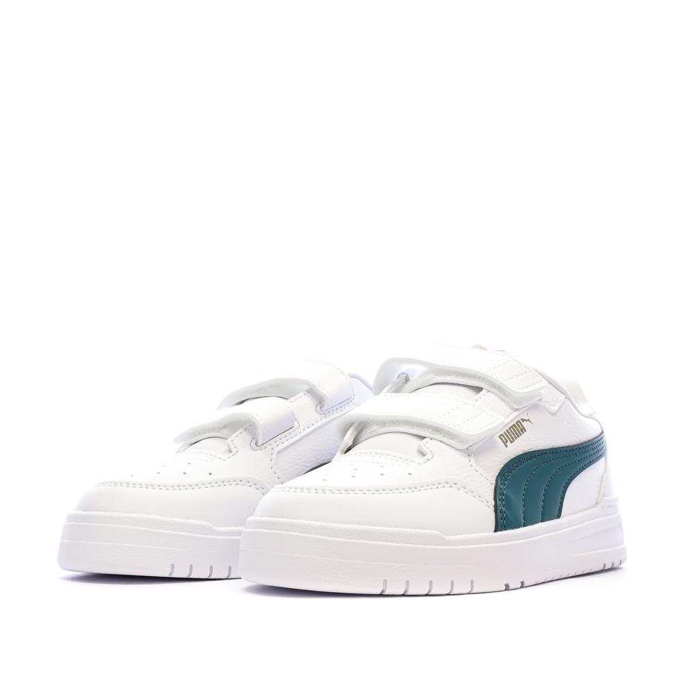 Weiß-grüne Sneaker für Jungen von Puma 403740 Ansicht 6