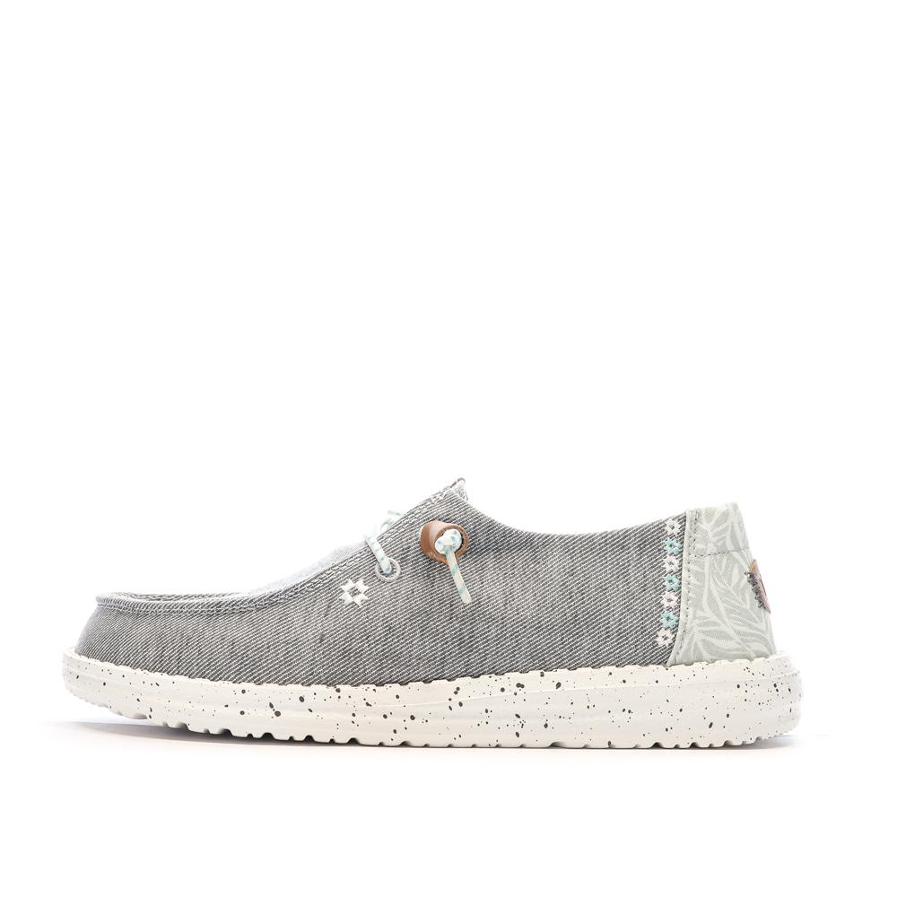 Hey Dude Wendy Heathered Slub Grey Heathered Women's Shoes affordable