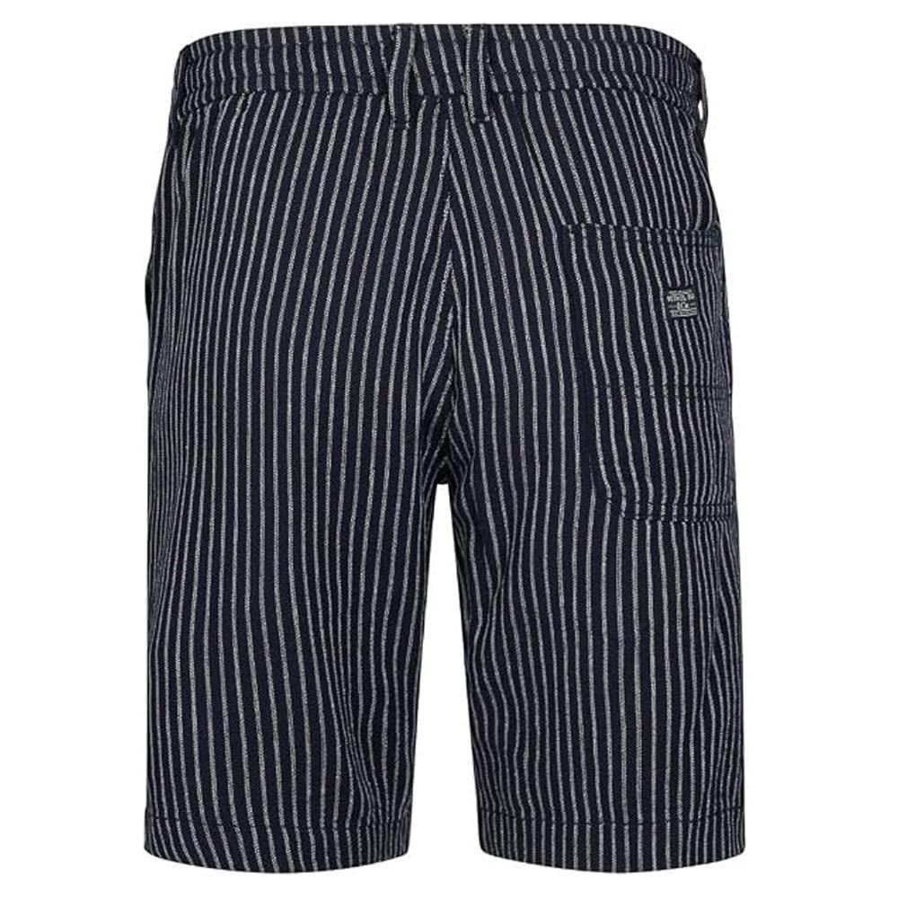 Pantalones cortos fluidos azul marino para hombre de Petrol Industries, estilo chino ver 2