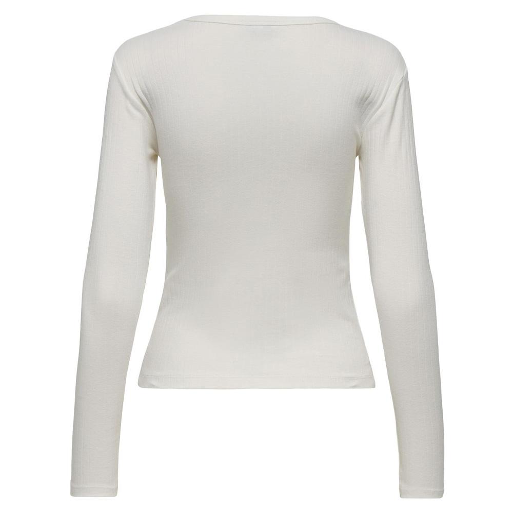 Langarmshirt Weiß Damen JDY Vaya Ansicht 2