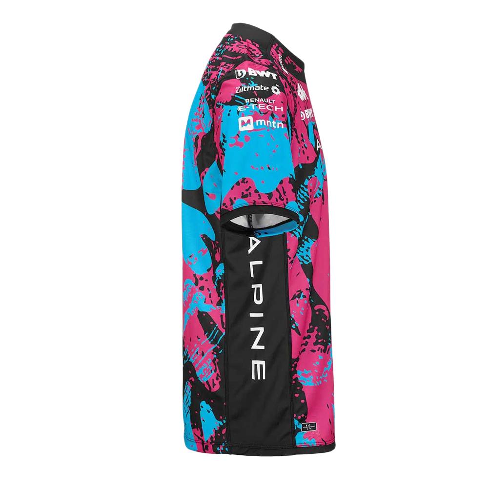 Maillot Rose/Turquoise Garçon Kappa Kombat vue 3
