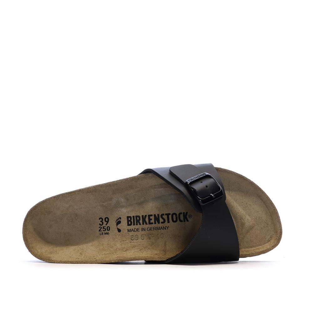 Claquettes Noires Homme Birkenstock Madrid vue 4