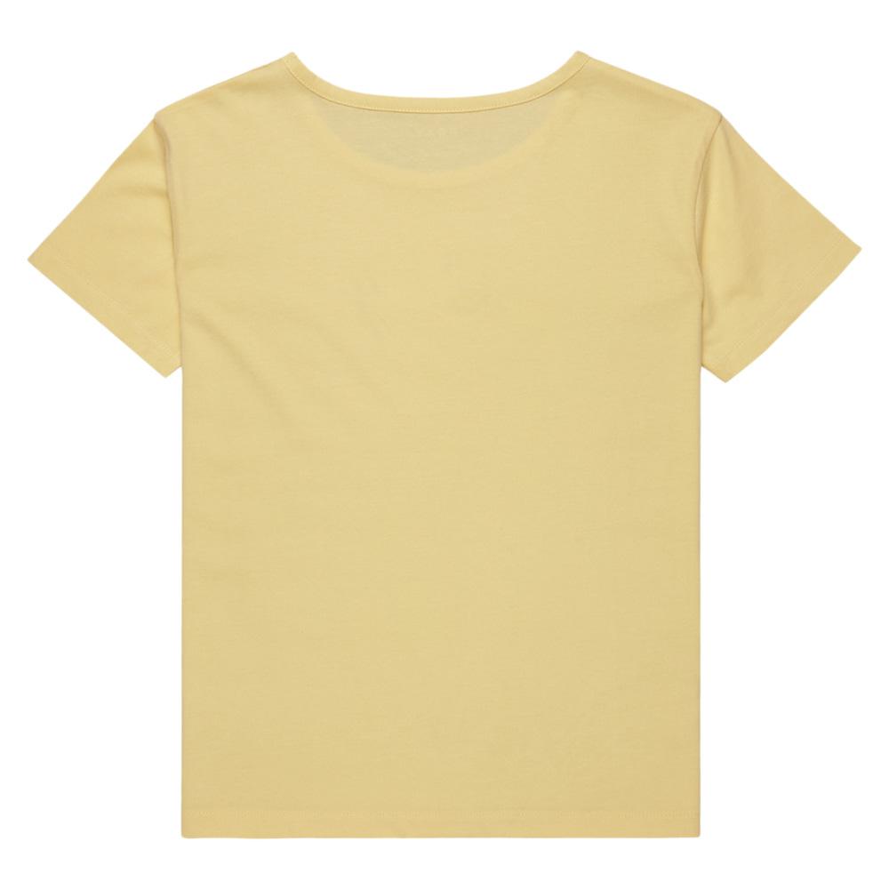 Camiseta Roxy Day and Night amarilla de niña ver 2