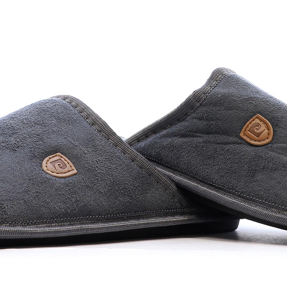 Hausschuhe Grau Herren Pierre Cardin Slippers Ansicht 7