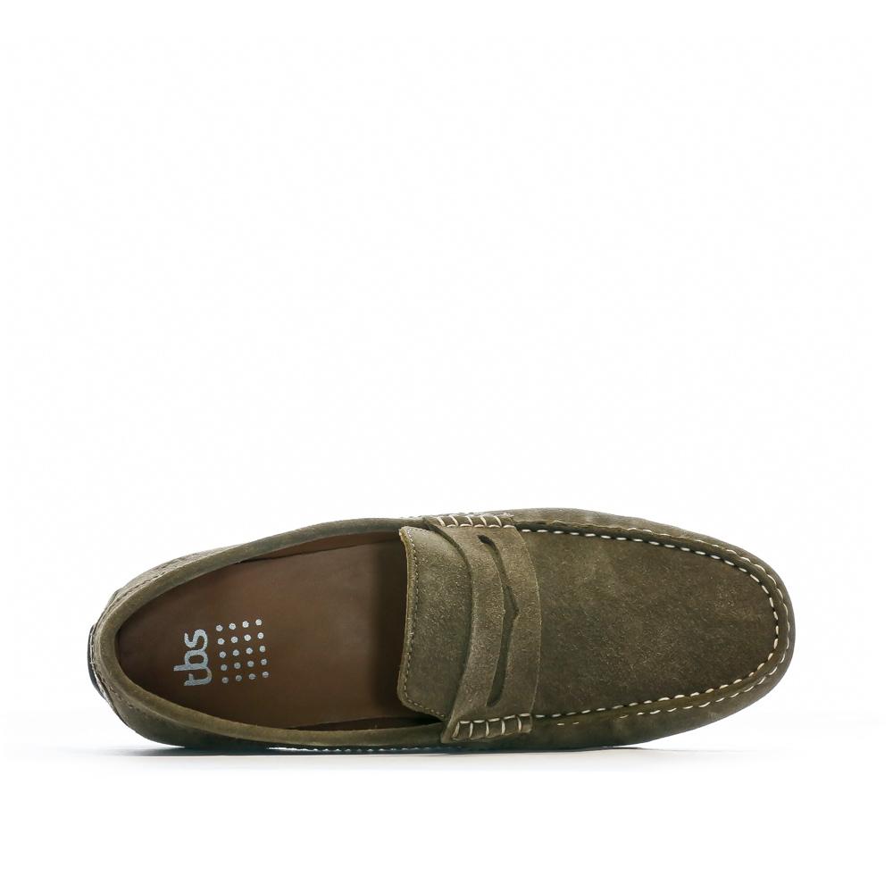 Moccasins Khaki Men TBS SAILHAN Photo of the Espace des Marques %store% store - view of %key%