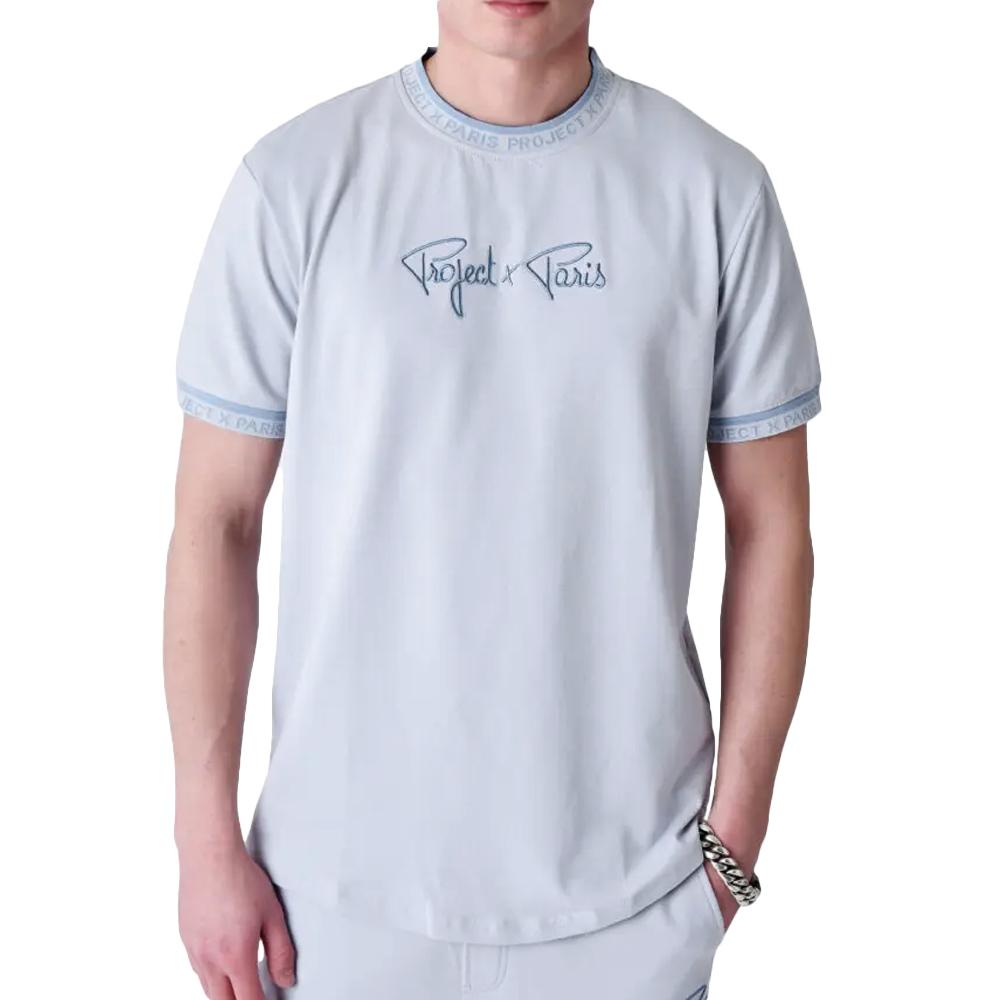 Hellblaues Herren-T-Shirt Project X Paris 2511114 günstig