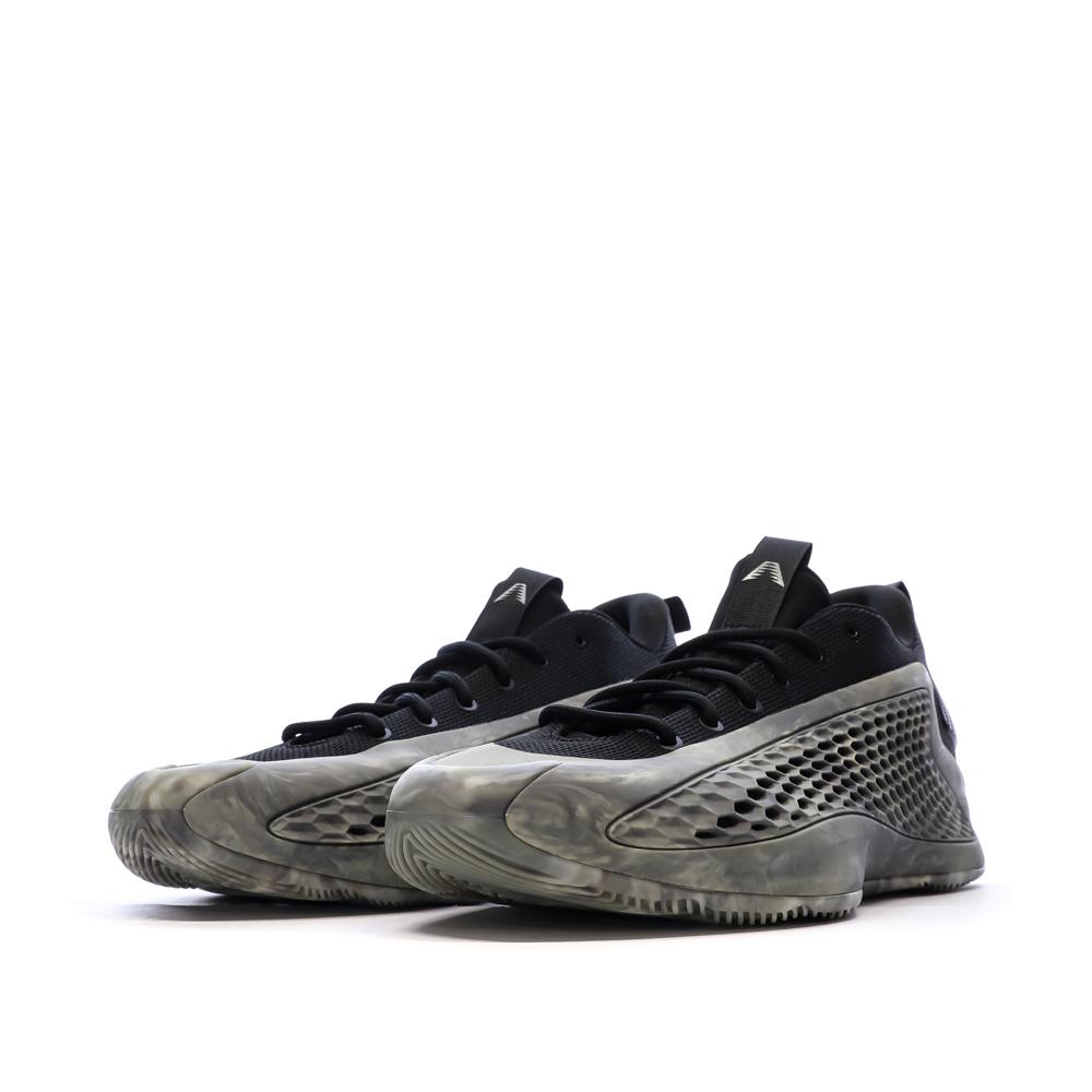 Adidas Anthony Edwards 1 Low Basketballschuhe für Herren, schwarz/grau Ansicht 6