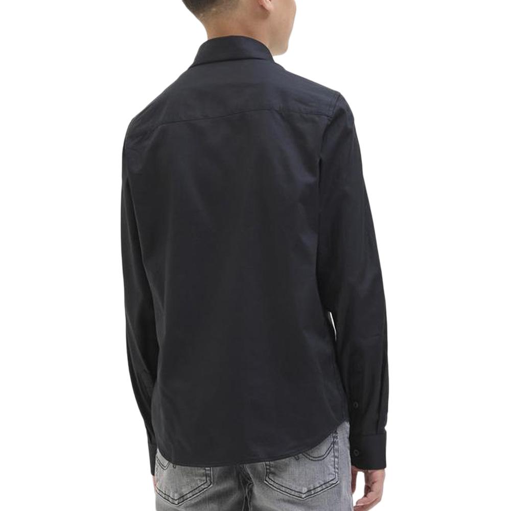 Jack &amp; Jones Nico Boy's Black Shirt Photo of the Espace des Marques %store% store - view of %key%