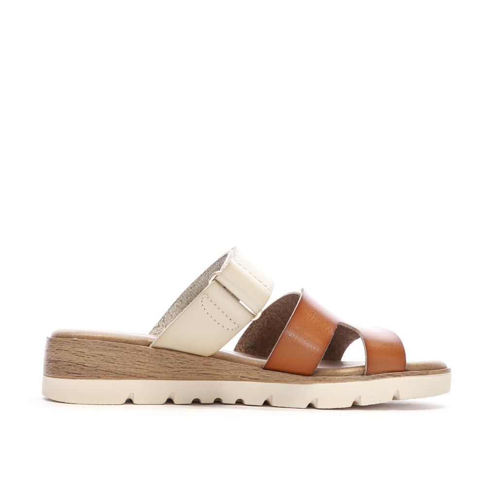 Camel/Ecru Women's Sandals Xti 144125 Photo of the Espace des Marques %store% store - view of %key%