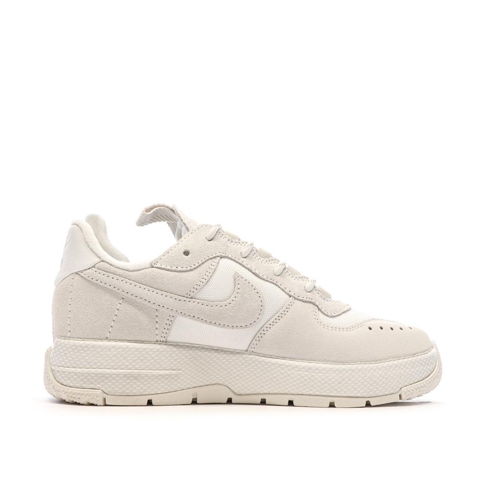 Nike Air Force 1 Wild Women's Beige/White Sneakers Photo of the Espace des Marques %store% store - view of %key%