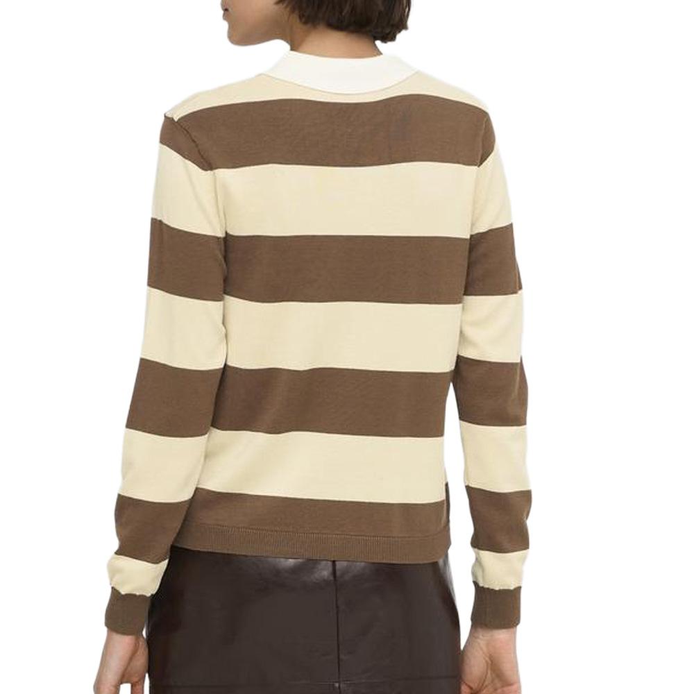 Women’s Yellow/Brown Polo Shirt JDY Melany Photo of the Espace des Marques %store% store - view of %key%