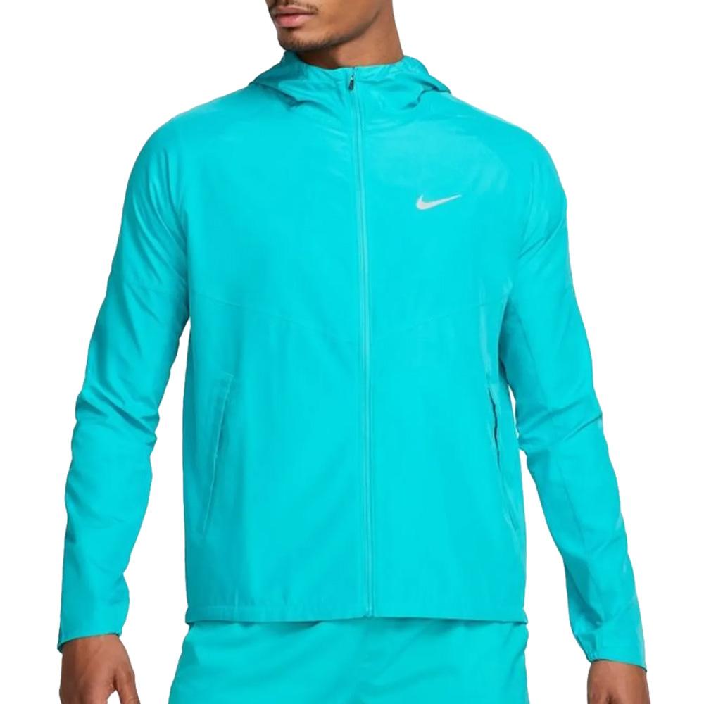 Chaqueta de running para hombre turquesa Nike Miler barato