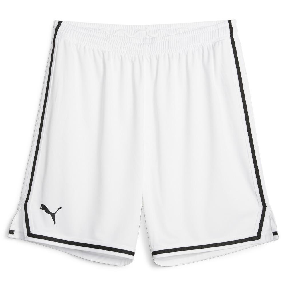 Pantalón corto de baloncesto para hombre Puma Hoops Team Game Short blanco barato