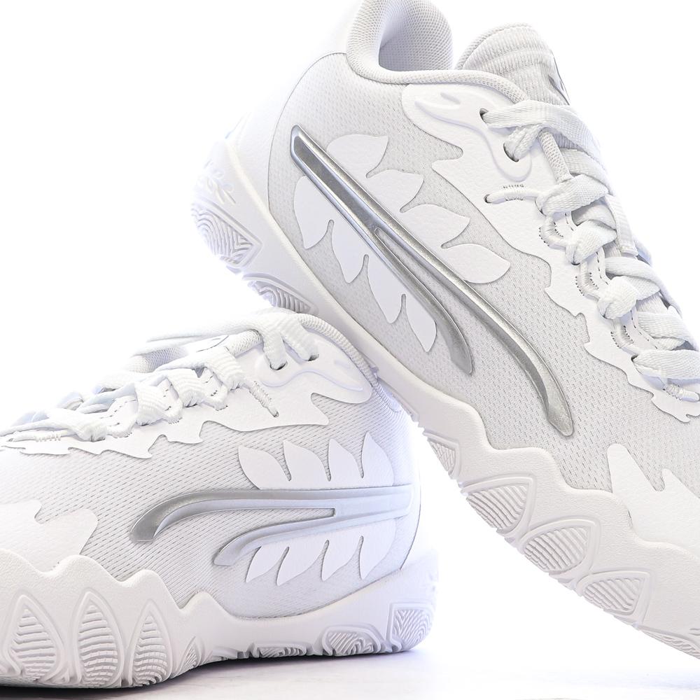 Basketballschuhe Weiß/Blau Herren Puma Stewie 3 Ansicht 7