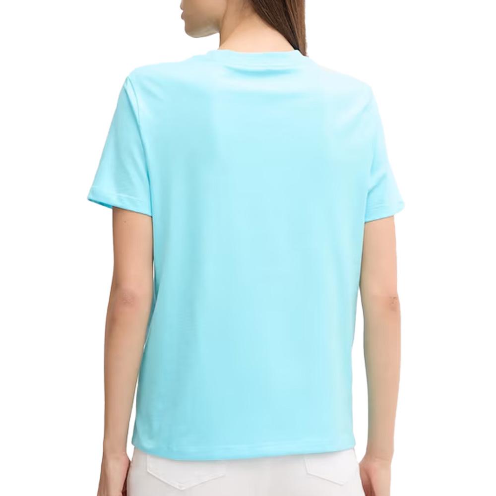 T-shirt Bleu Femme Calvin Klein Jeans Ss 20s Classic vue 2
