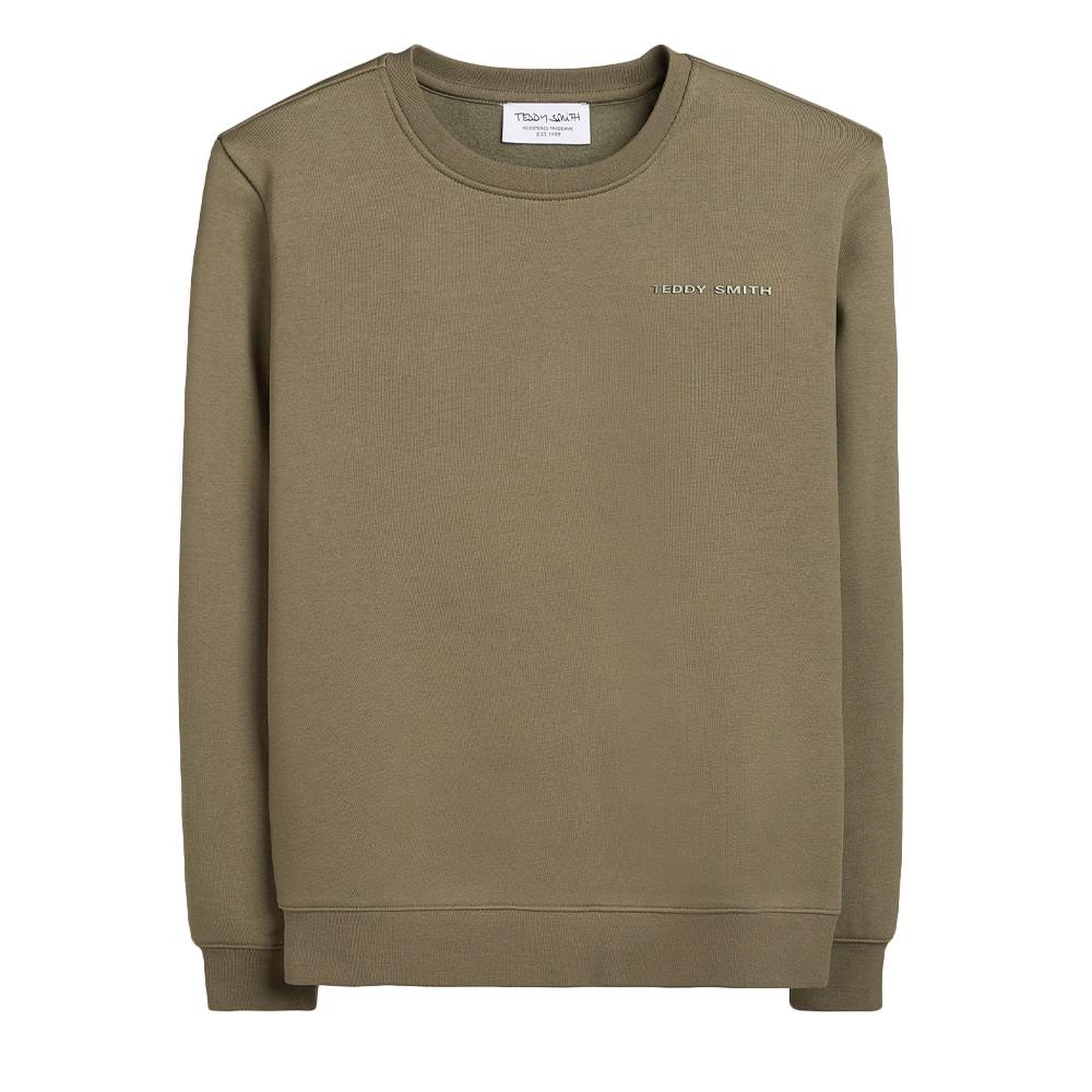 Men’s Light Khaki Sweatshirt – Teddy Smith Nark affordable