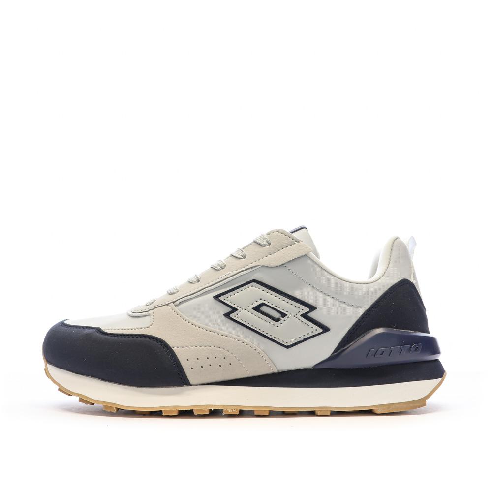 Lotto Twenty 5 Men's Grey/Navy Sneakers affordable