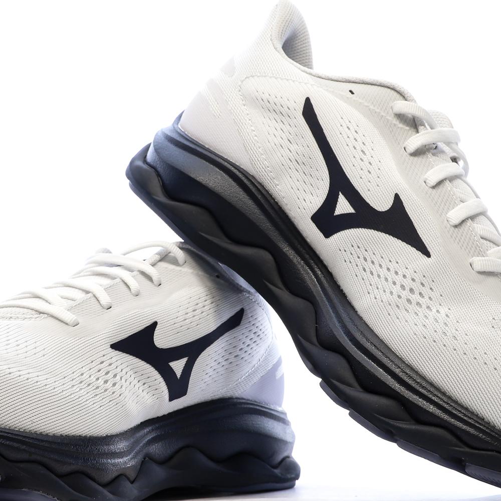 Chaussures de Running Blanc/Noir Homme Mizuno Wave Serene 2 vue 7