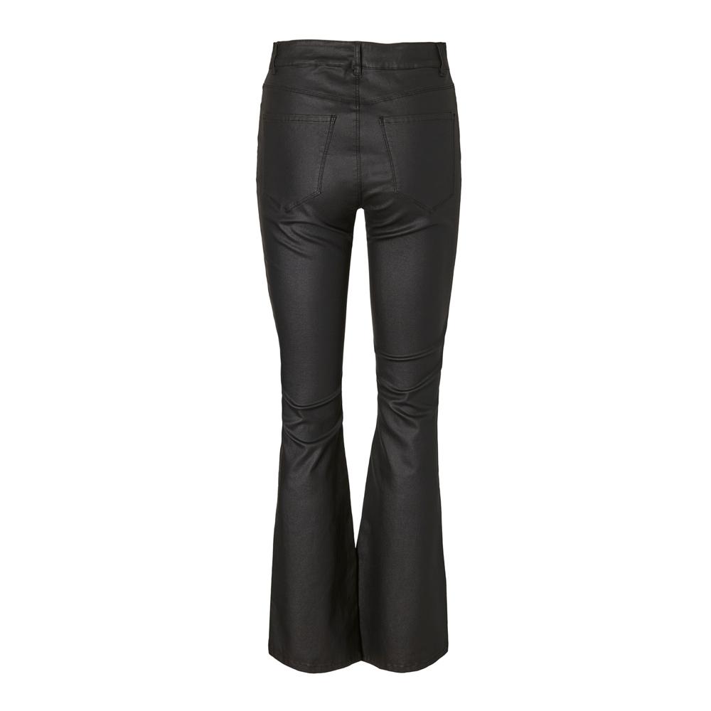 Pantalones Mujer Negro Simulado Vero Moda Curve Siga Hr ver 2