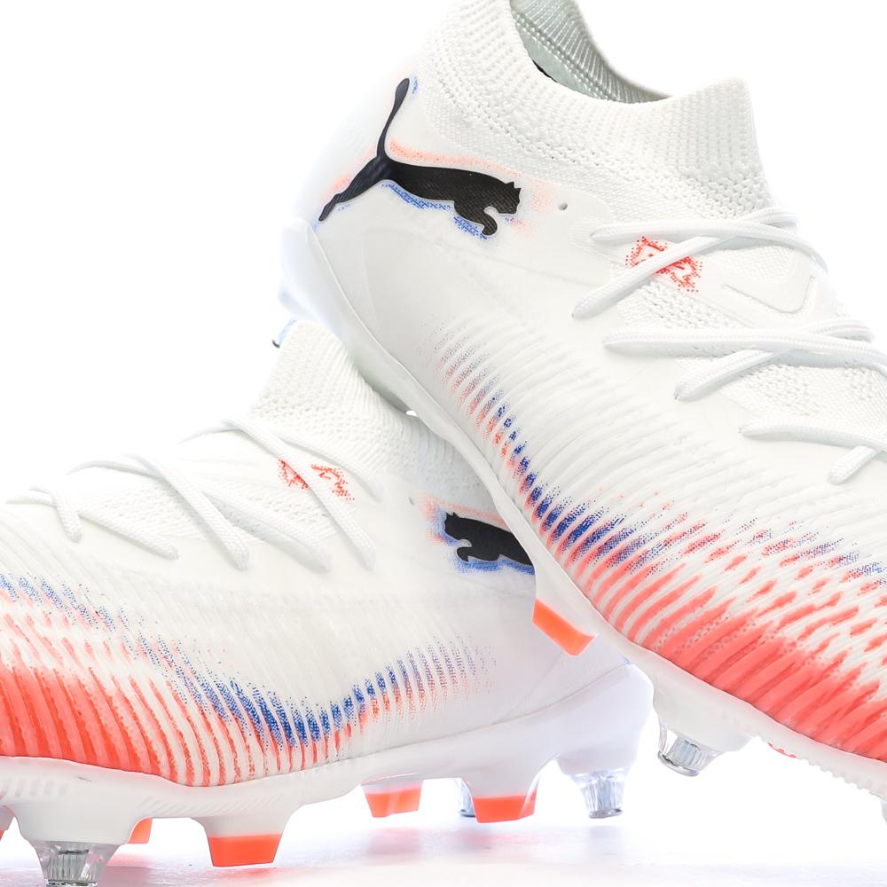 Puma Future 8 Match Men’s White/Orange Football Boots Photo of the Espace des Marques %store% store - view of %key%