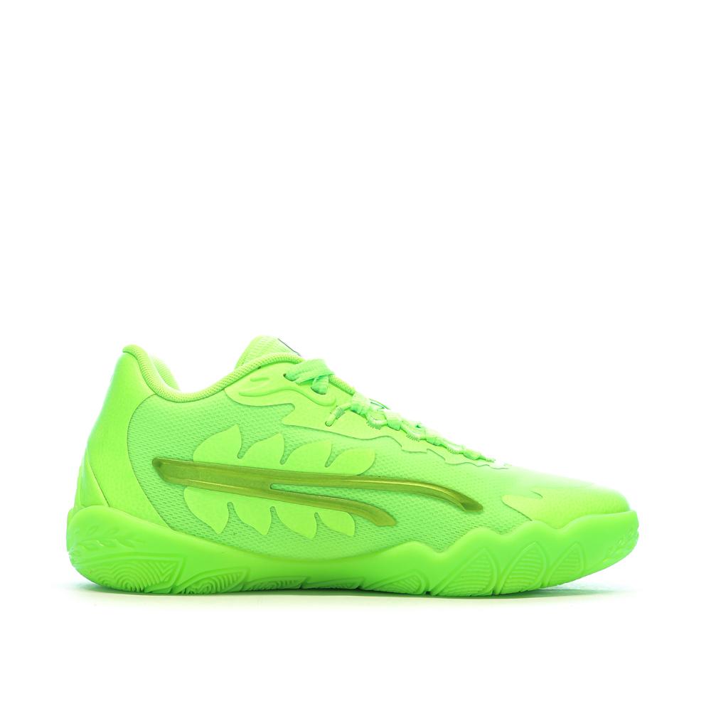 Puma Stewie 3 Men's Basketball Shoes Green Photo of the Espace des Marques %store% store - view of %key%