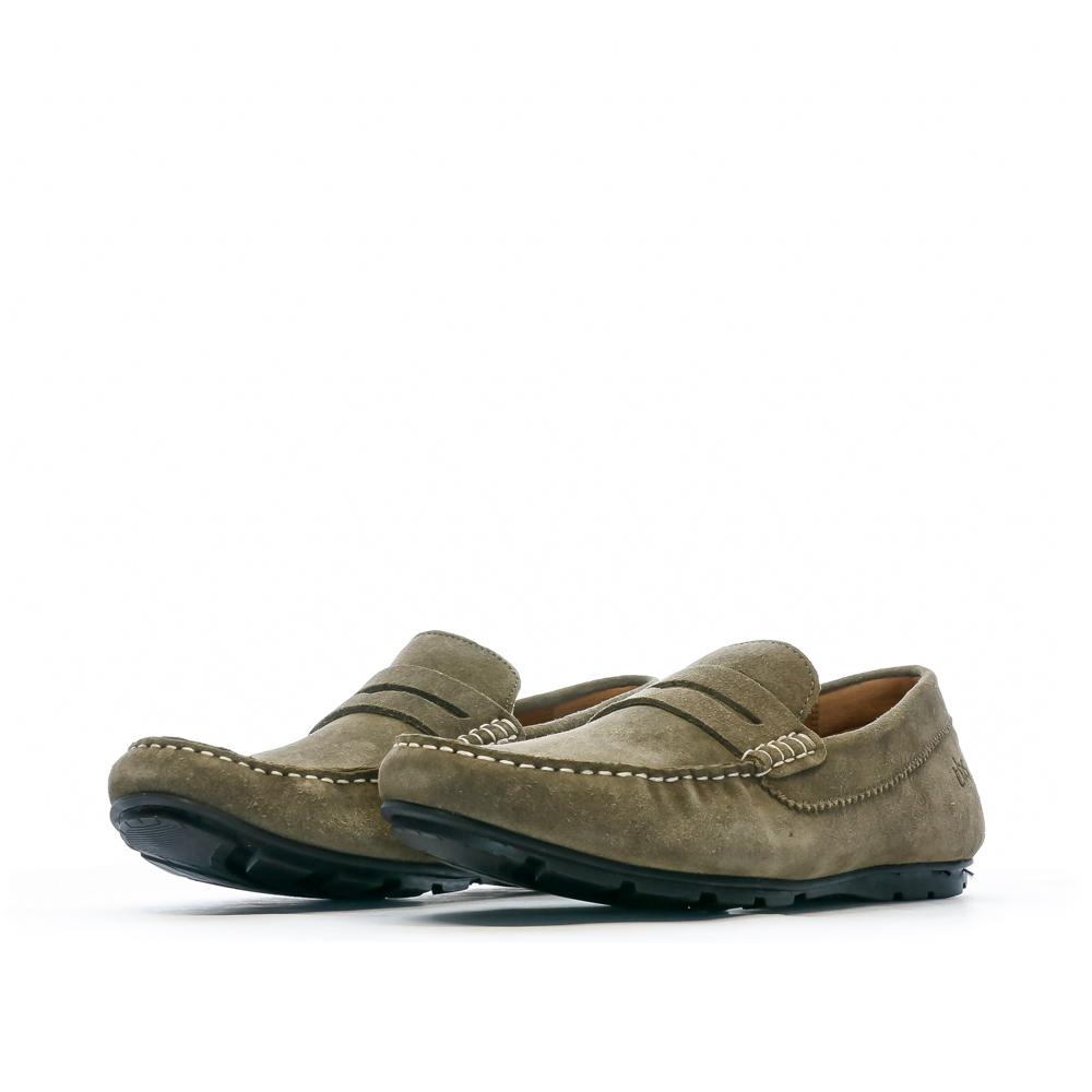 Moccasins Khaki Men TBS SAILHAN Photo of the Espace des Marques %store% store - view of %key%