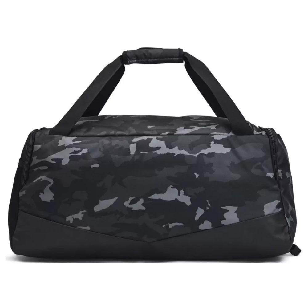 Under Armour 5,0 Duffles – Unisex-Sporttasche in Schwarz/Grau Ansicht 2