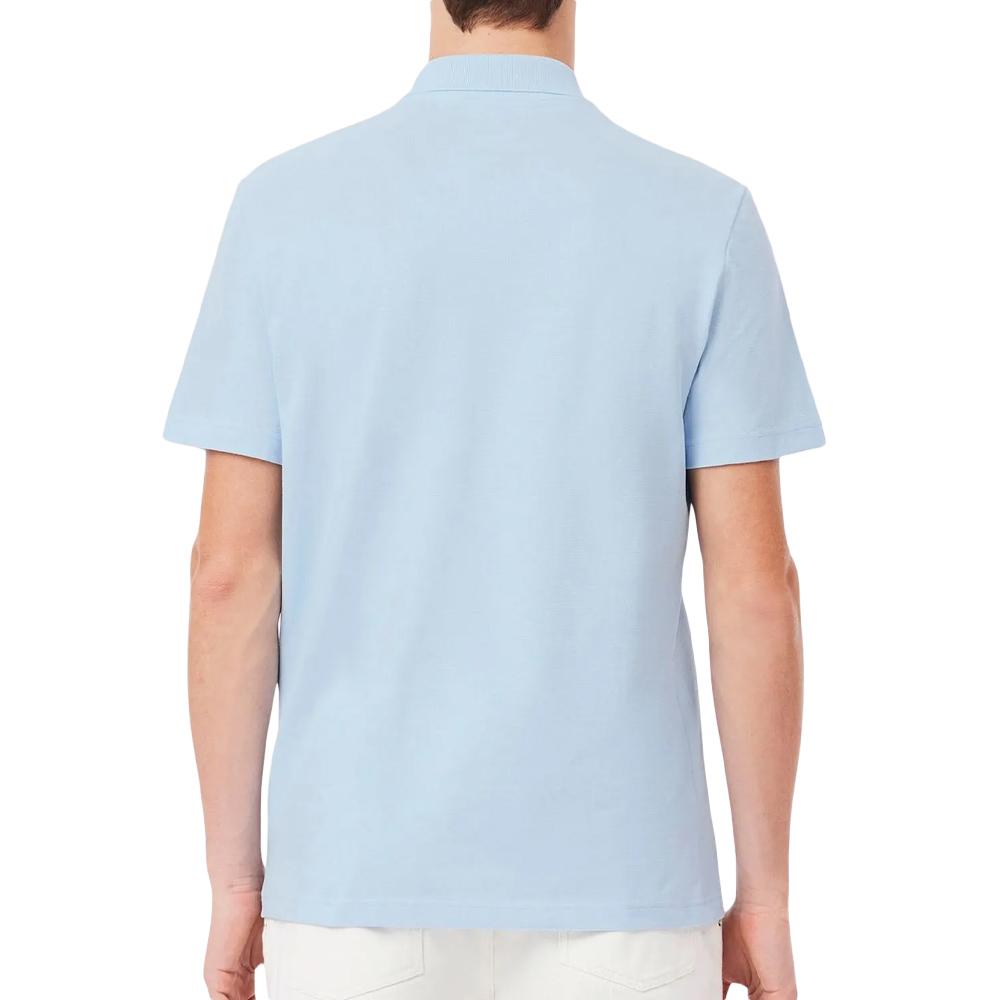 Men’s Sky Blue Lacoste Polo Shirt DH55220 Photo of the Espace des Marques %store% store - view of %key%