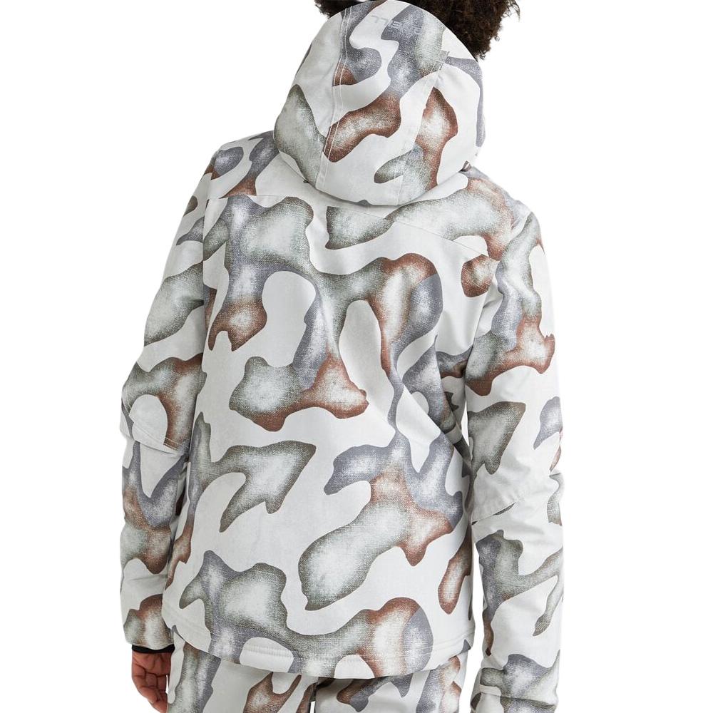 Manteau de Ski camouflage Blanc/Gris Garçon O'Neill Utility vue 2