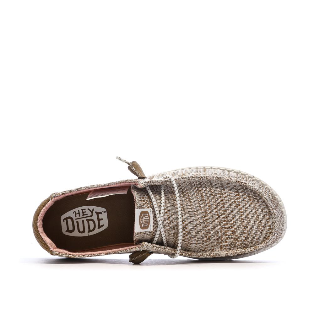 Brown Unisex Hey Dude Walnut Shoes Photo of the Espace des Marques %store% store - view of %key%