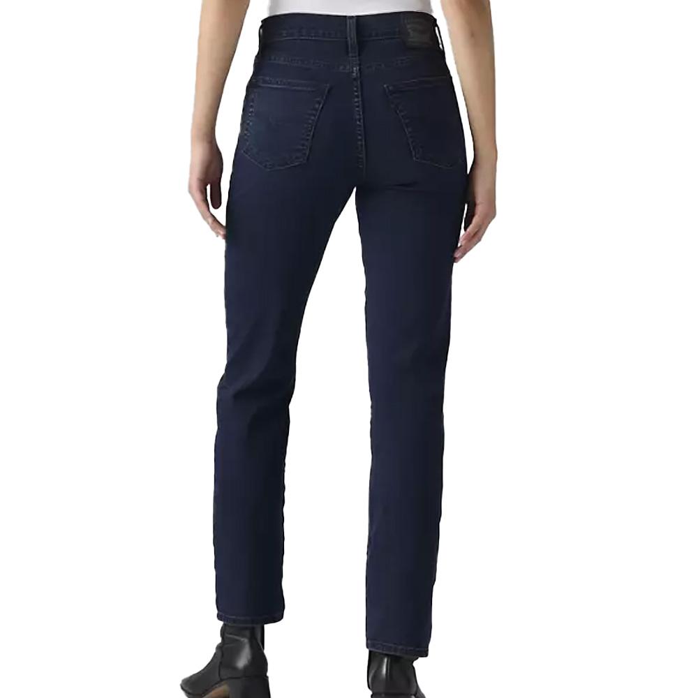 Women's Levi's High Rise Straight Navy Blue 724 Jeans 18883 Photo of the Espace des Marques %store% store - view of %key%