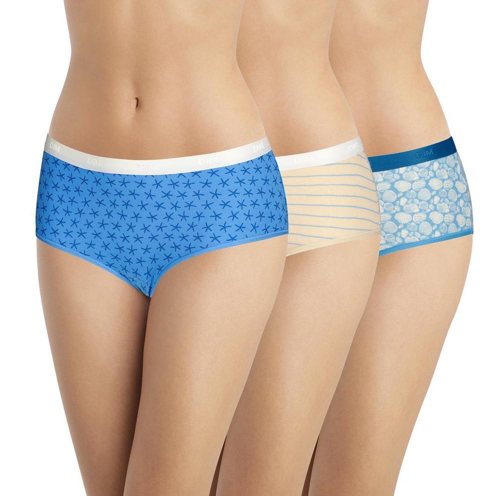 X3 Blue/Beige Women’s Boxers Dim Women’s Shorty Les Pockets Cotton affordable