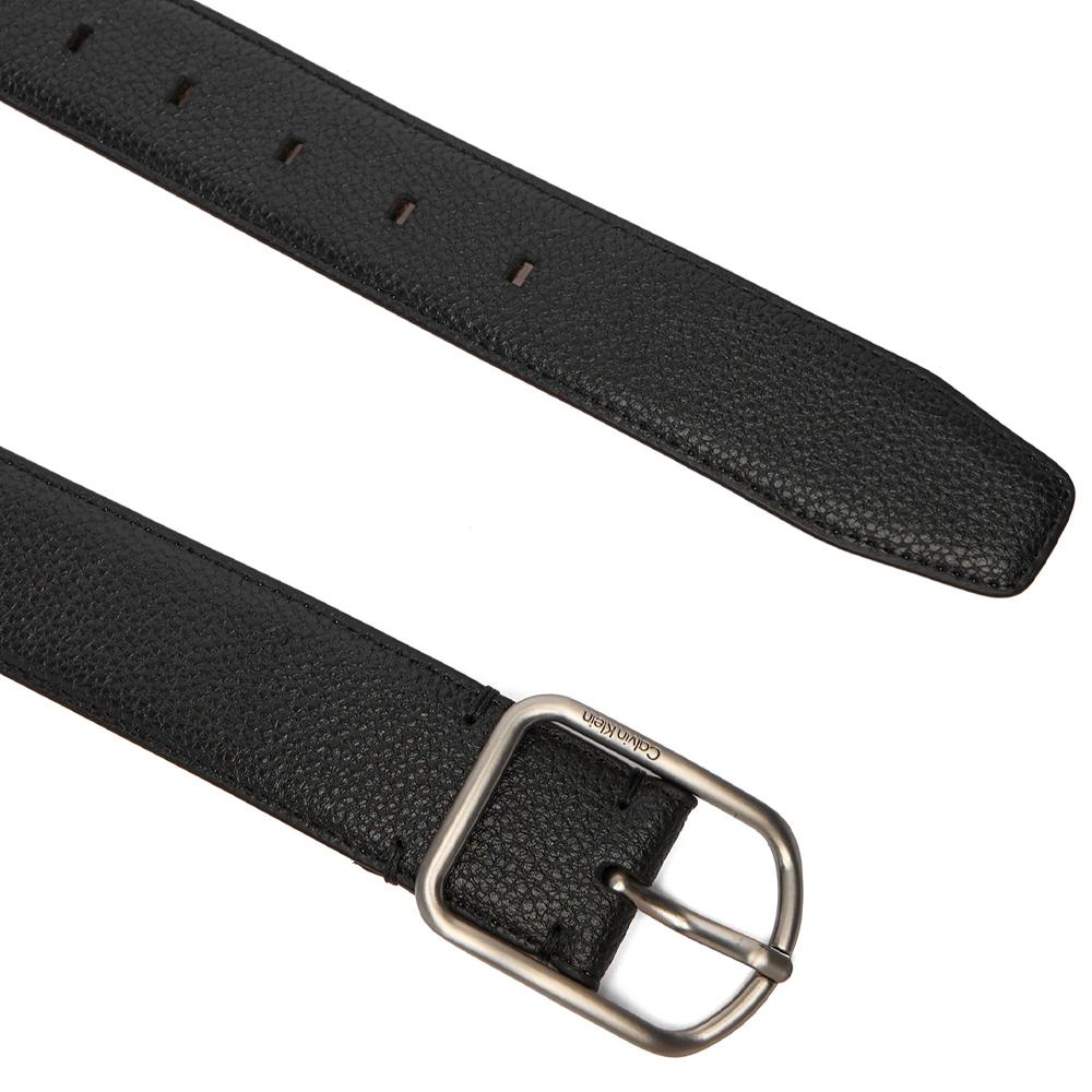 Men's Black Belt Calvin Klein Jeans Round Photo of the Espace des Marques %store% store - view of %key%