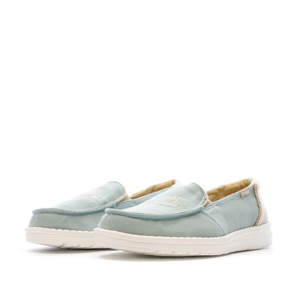 Hey Dude Lena Blue Women's Shoes Photo of the Espace des Marques %store% store - view of %key%