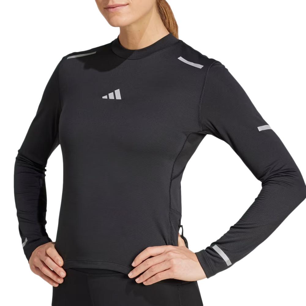 T-Shirt de Running Noir Femme Adidas Ultimate pas cher