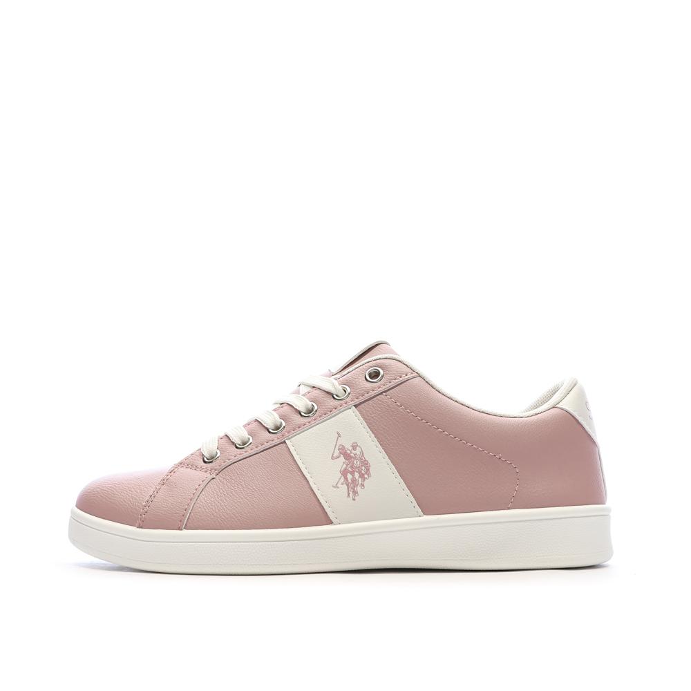 Damen Sneakers Pink/Weiß US Polo ASSN For Everyday günstig