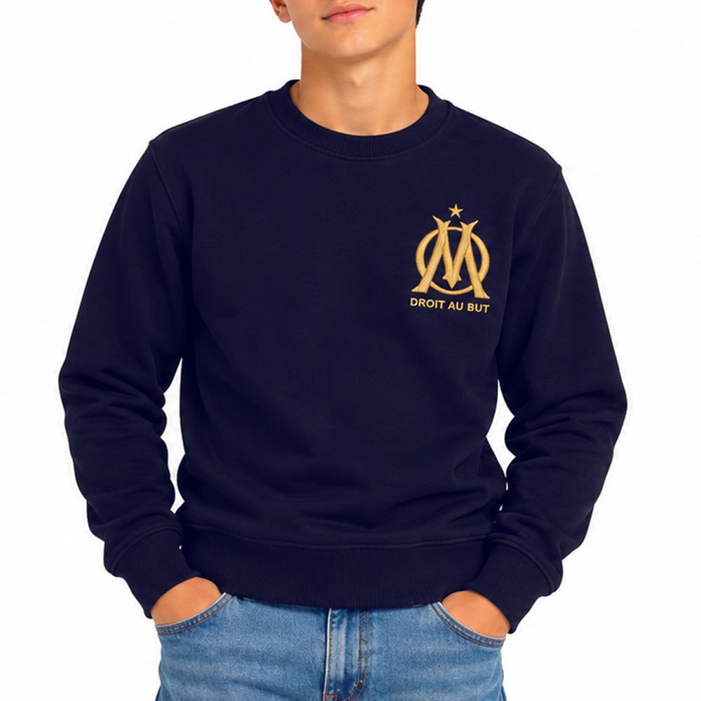 Sweat Marine Garçon Olympique de Marseille G230 pas cher
