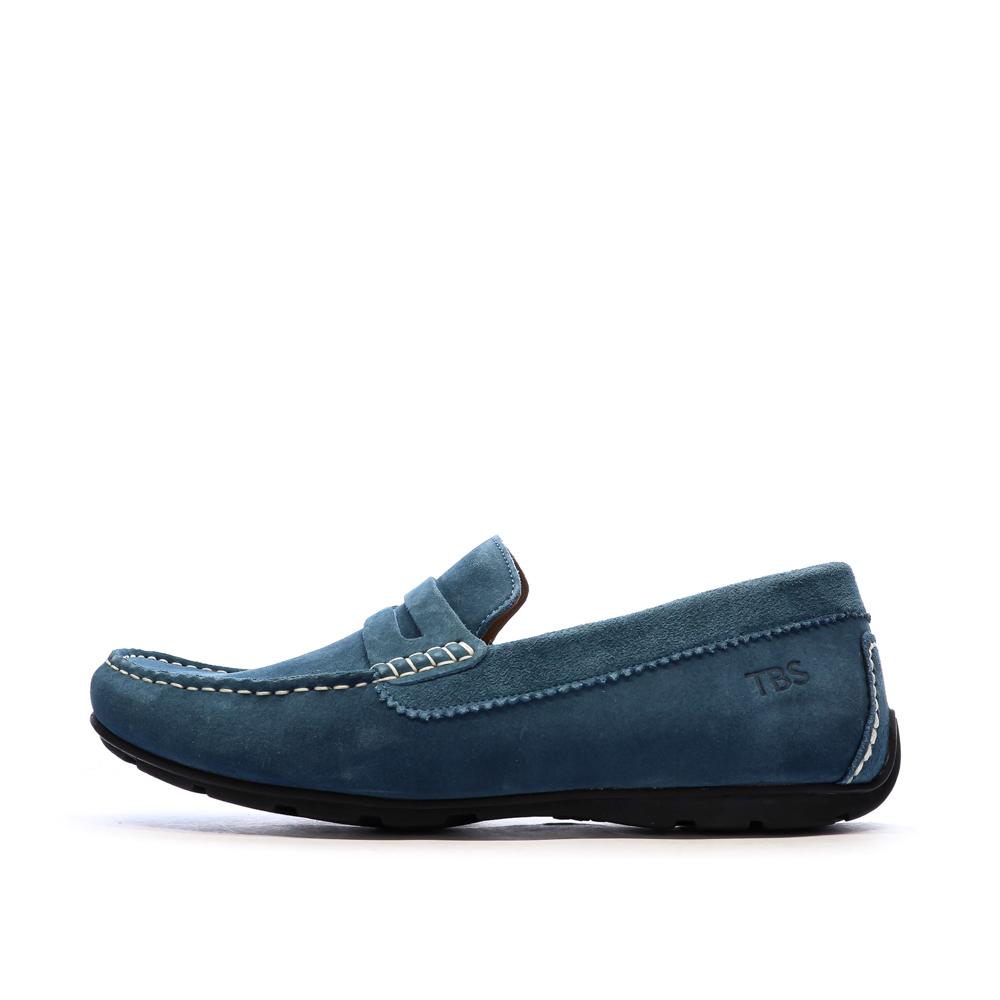 Mocassins Bleus Homme TBS Sailhan pas cher