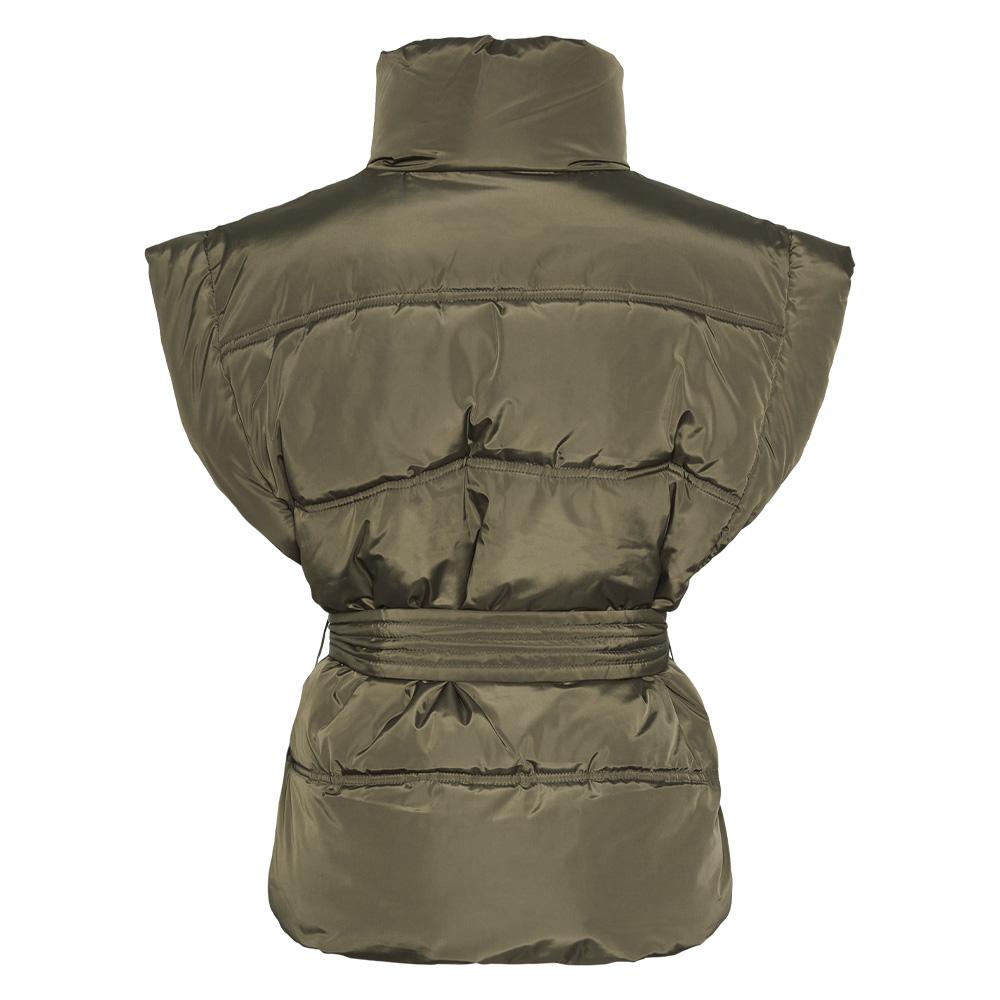 Women's Khaki Jacket Pieces Noora Photo of the Espace des Marques %store% store - view of %key%