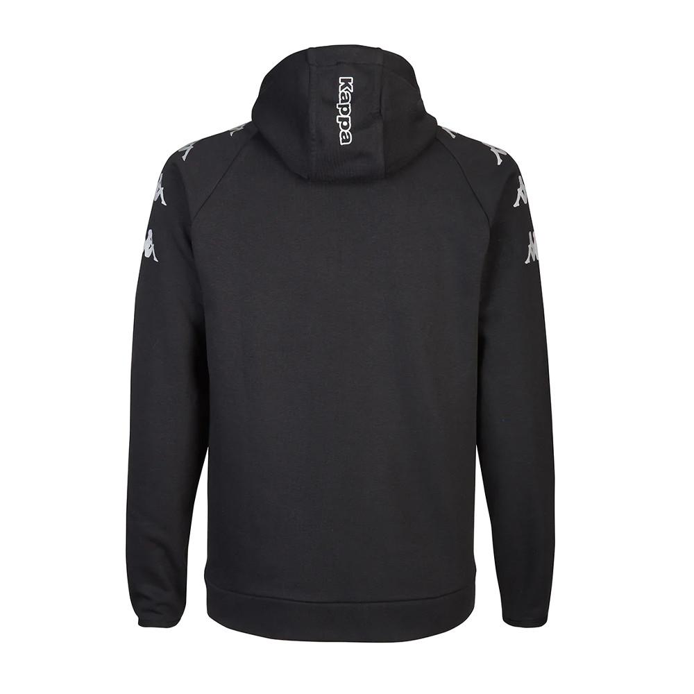 Kappa Divieto Men's Black Zip Sweat Top Photo of the Espace des Marques %store% store - view of %key%
